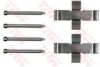 TRW PFK81 Accessory Kit, disc brake pads